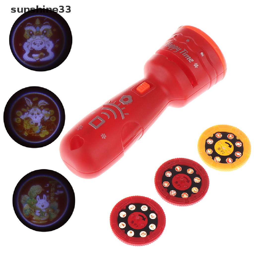 Đèn Pin Chiếu Đồ Chơi Hình Thỏ Năm Mới Của Trung Hoa