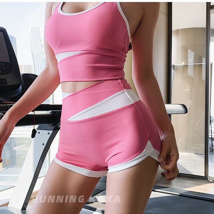 Set Đồ Thể Thao Lưng Cao Ôm Dáng Tập Yoga / Chạy Bộ