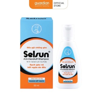 Dầu Gội Giảm Gàu, Làm Sạch Gàu Anti-Dandruff Shampoo Selsun 50ml