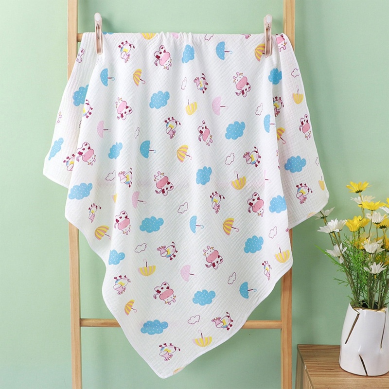 Khăn Tắm Cotton Mềm Mại Thấm Hút Tốt Thân Thiện Với Làn Da Cho Bé