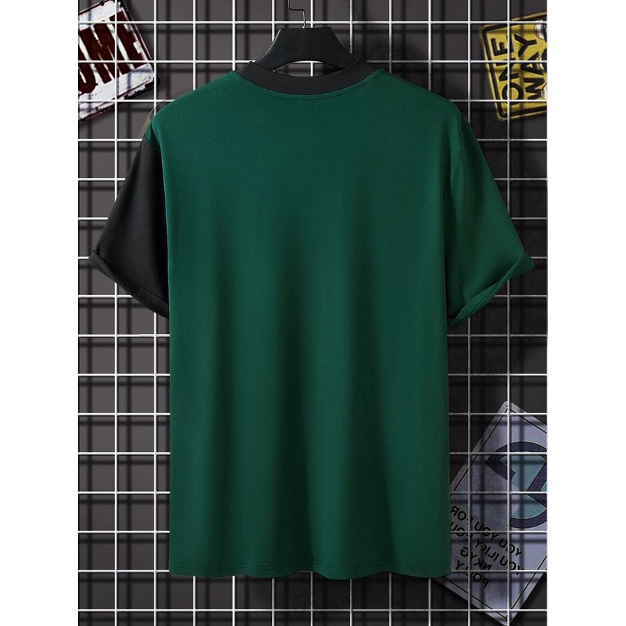 Áo Thun Phối 2 màu WHAT 5110 Gapdino, Phong cách Unisex, Áo phông oversize form rộng, Local Brand Gapdino