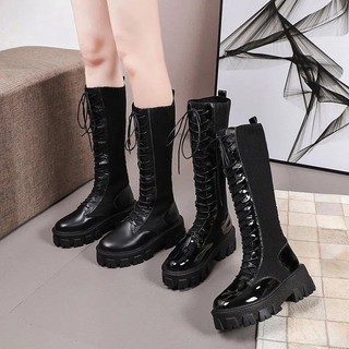 [ Order ] Boots đùi đế chiến binh đế 6cm