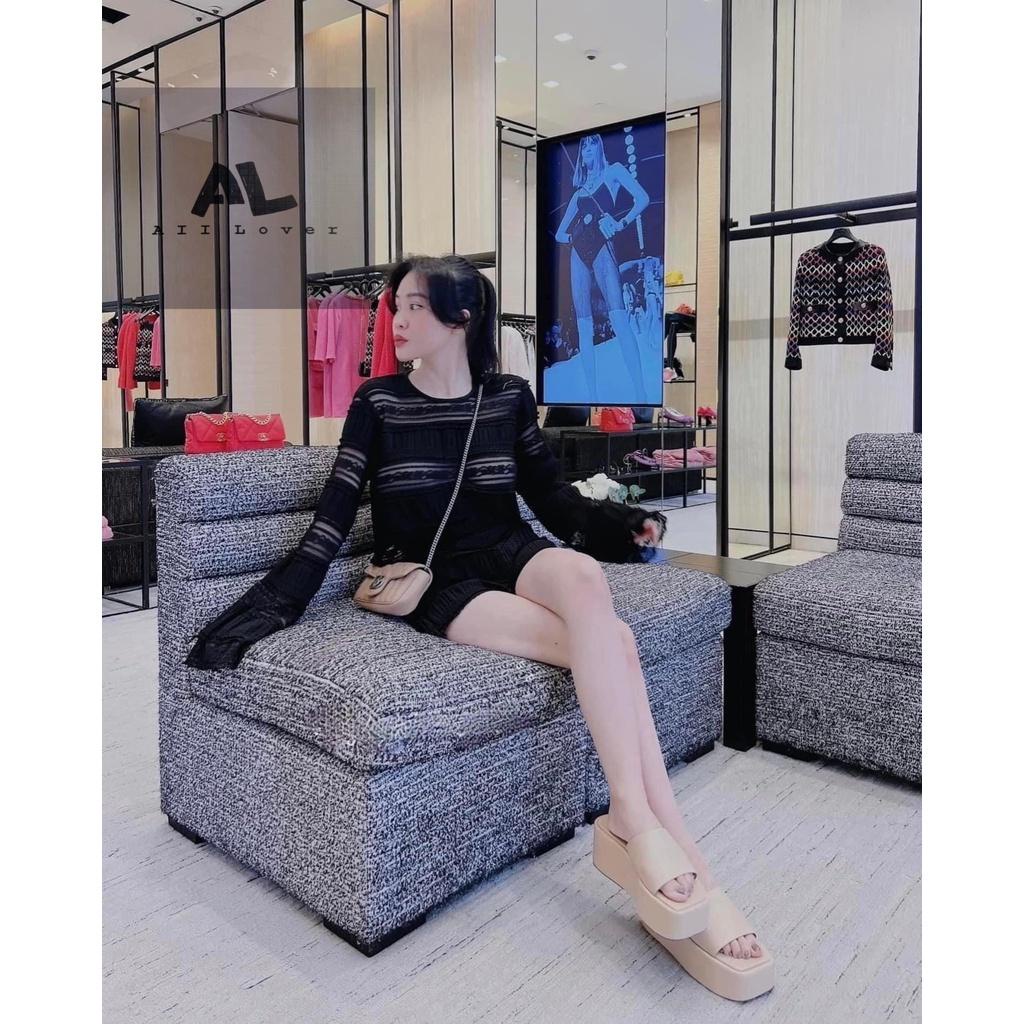 DÉP XUỒNG QUAI NGANG BẢN TO TRƠN ĐẾ CAO 5 PHÂN