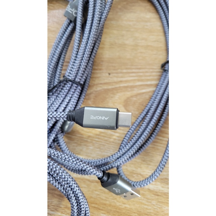 Cáp USB C AINOPE - Cáp sạc nhanh Type C AINOPE chiều dài 1 mét hoặc 2 mét