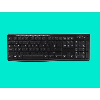 Bàn phím không dây LOGITECH WIRELESS K270 (Đen)