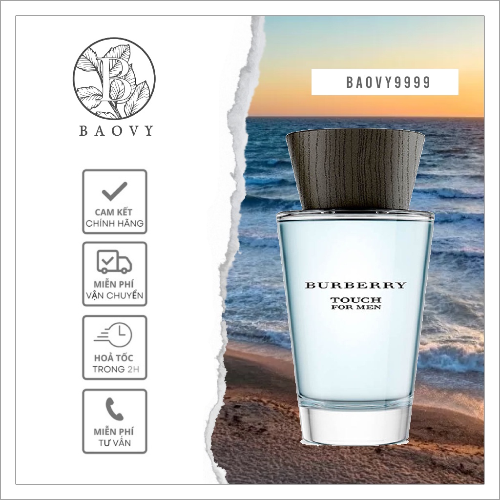 ✨ Nước hoa BURBERRY Touch For Men - 10ml