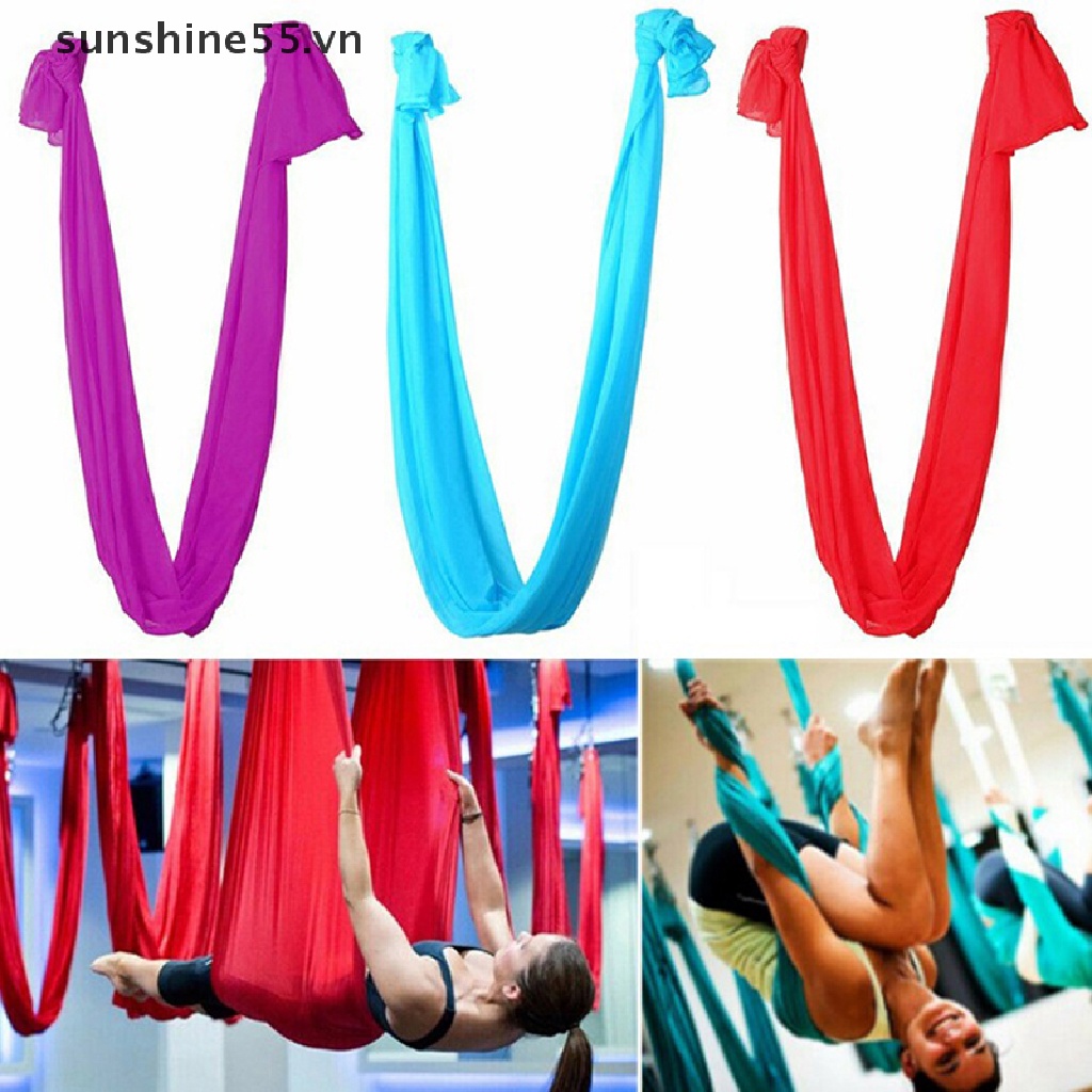 Bộ Võng Tập Yoga Bằng Lụa Chống Trọng Lực .