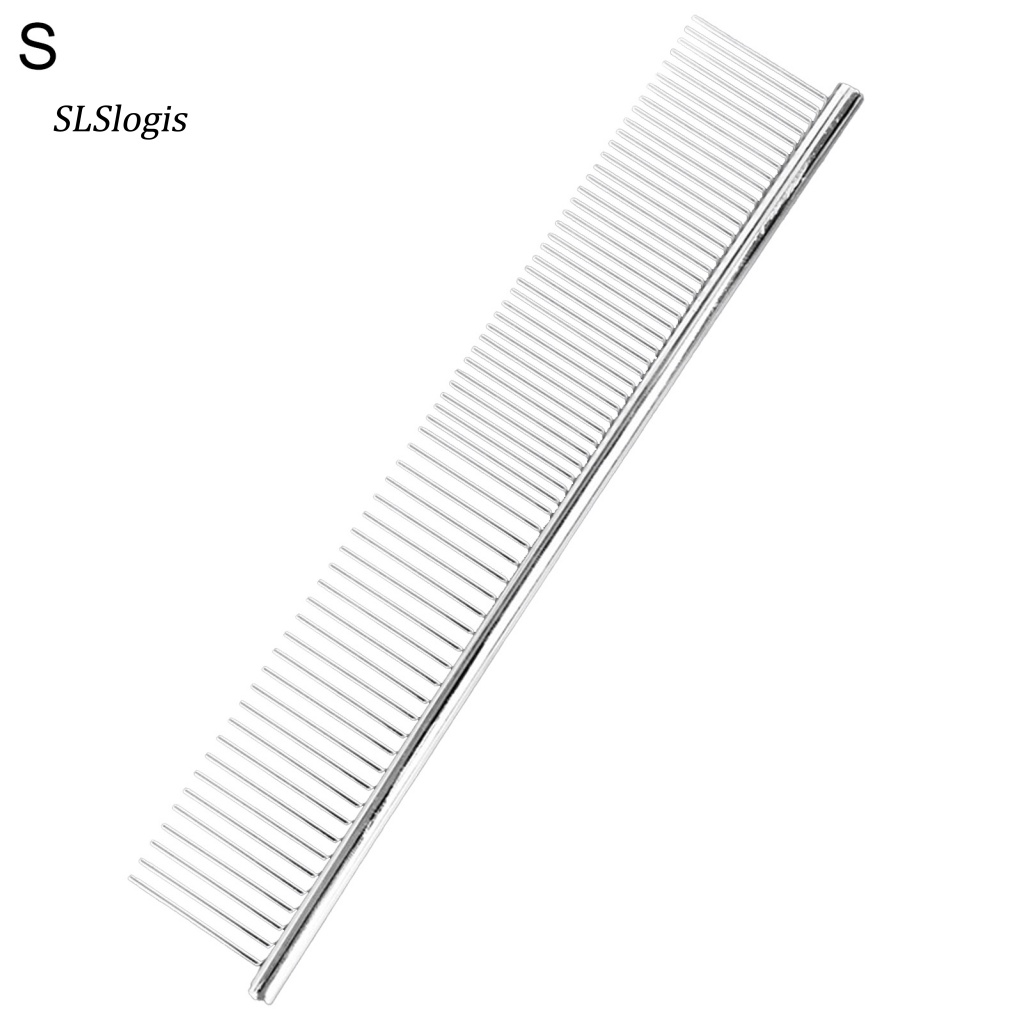 Lược Chải Lông Thú Cưng Bằng Thép Không Gỉ 19cm