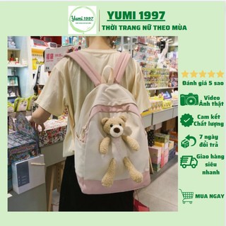 Balo Thời Trang 💖FREESHIP💖 Balo gấu thời trang cao cấp