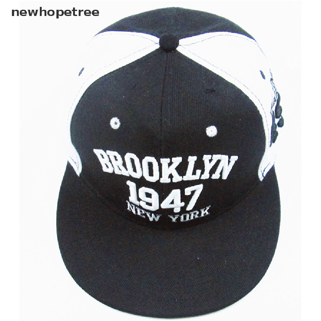Mũ Lưỡi Trai Thêu Chữ Brooklyn Phong Cách Hip Hop Thời Trang 1947
