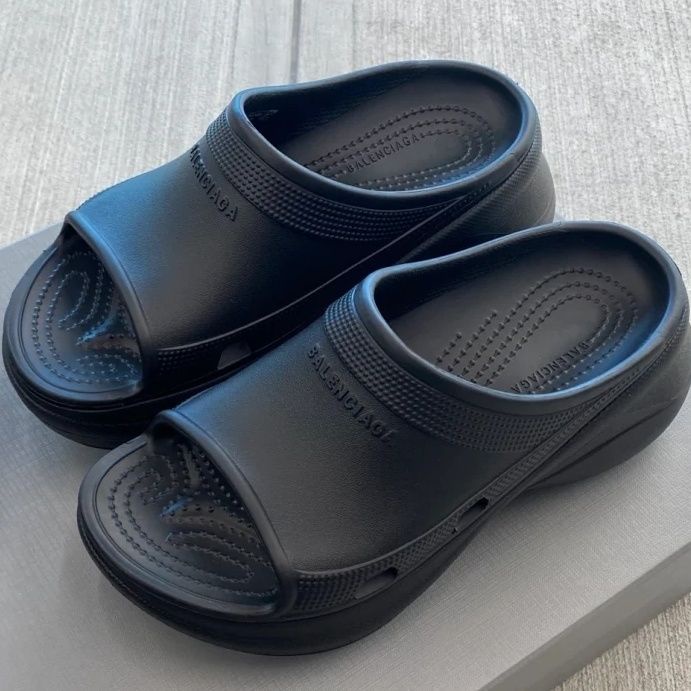 Dép Balenciaga Đế Dày Thoáng Khí Chống Trượt Thời Trang Đường Phố Cho Cặp Đôi