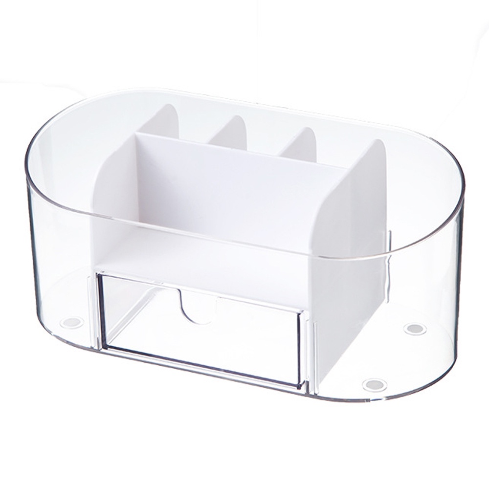 Kệ để đồ mỹ phẩm - Kệ đựng son, phấn trang điểm - Kệ đựng bông tẩy trang bằng nhựa mẫu mới Cực Kì Tiện Dụng
