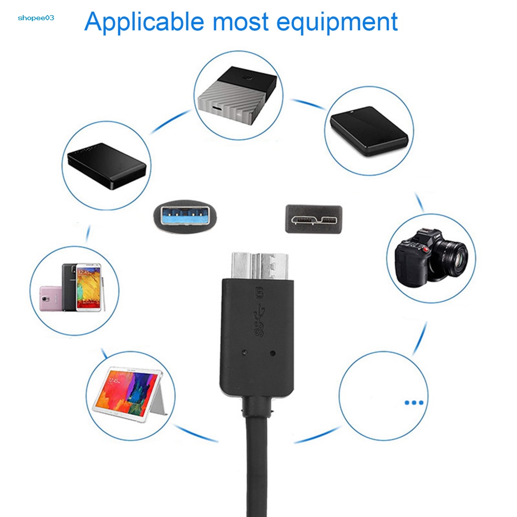 Dây Cáp Chuyển Đổi Dữ Liệu Cổng Micro USB Type-A Sang USB 3.0 Micro B Tốc Độ Cao