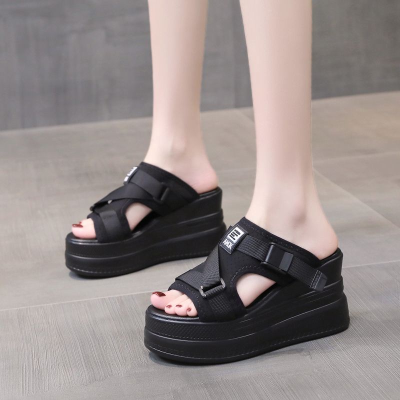 Dép Sandal Đế Xuồng Thời Trang Mùa Hè 2023 Cho Nữ