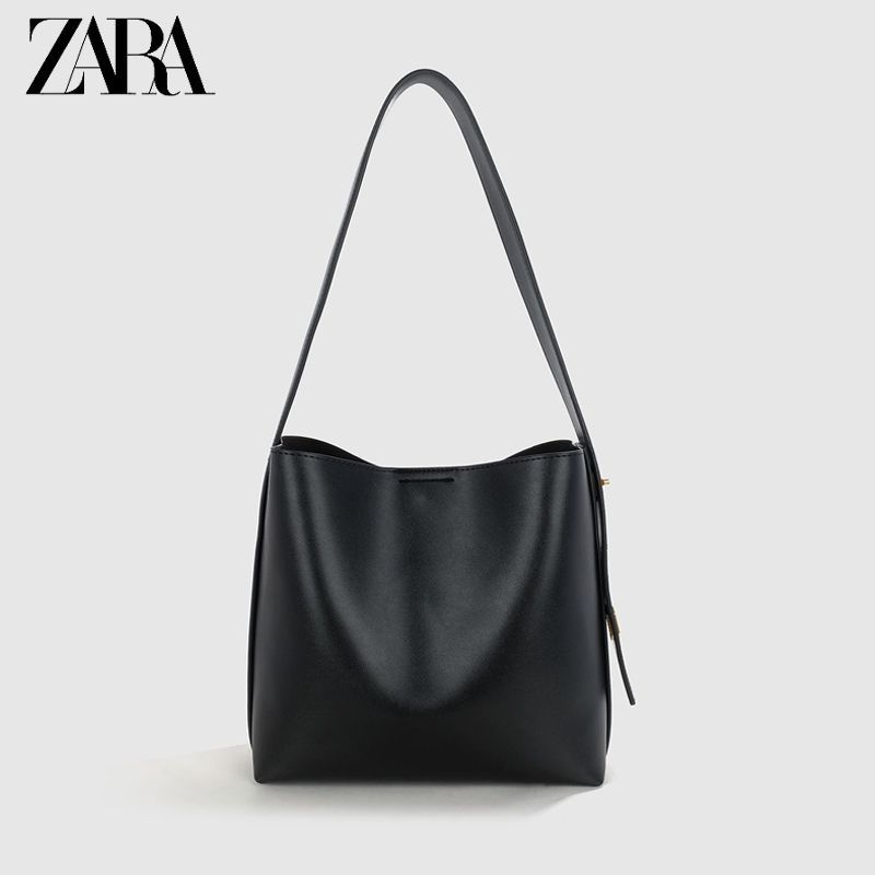 Túi Đeo Chéo Một Bên Vai Sức Chứa Lớn Mẫu Mới 2023Zara Phong Cách Retro