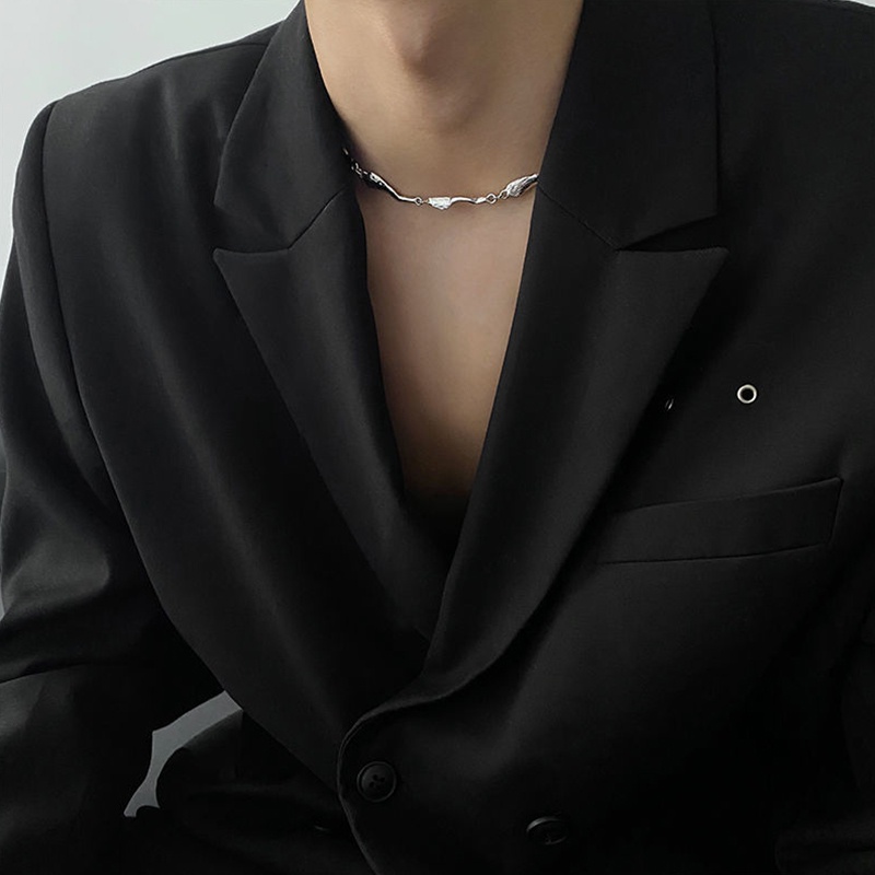 Vòng cổ Kim Loại Nhẹ Thời Trang Mùa Hè Sang Trọng Cho Nam