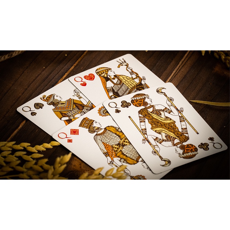 Bộ bài tây, bài ảo thuật Babylon Playing Cards by Riffle Shuffle - Bài Mỹ - Bài Chính Hãng