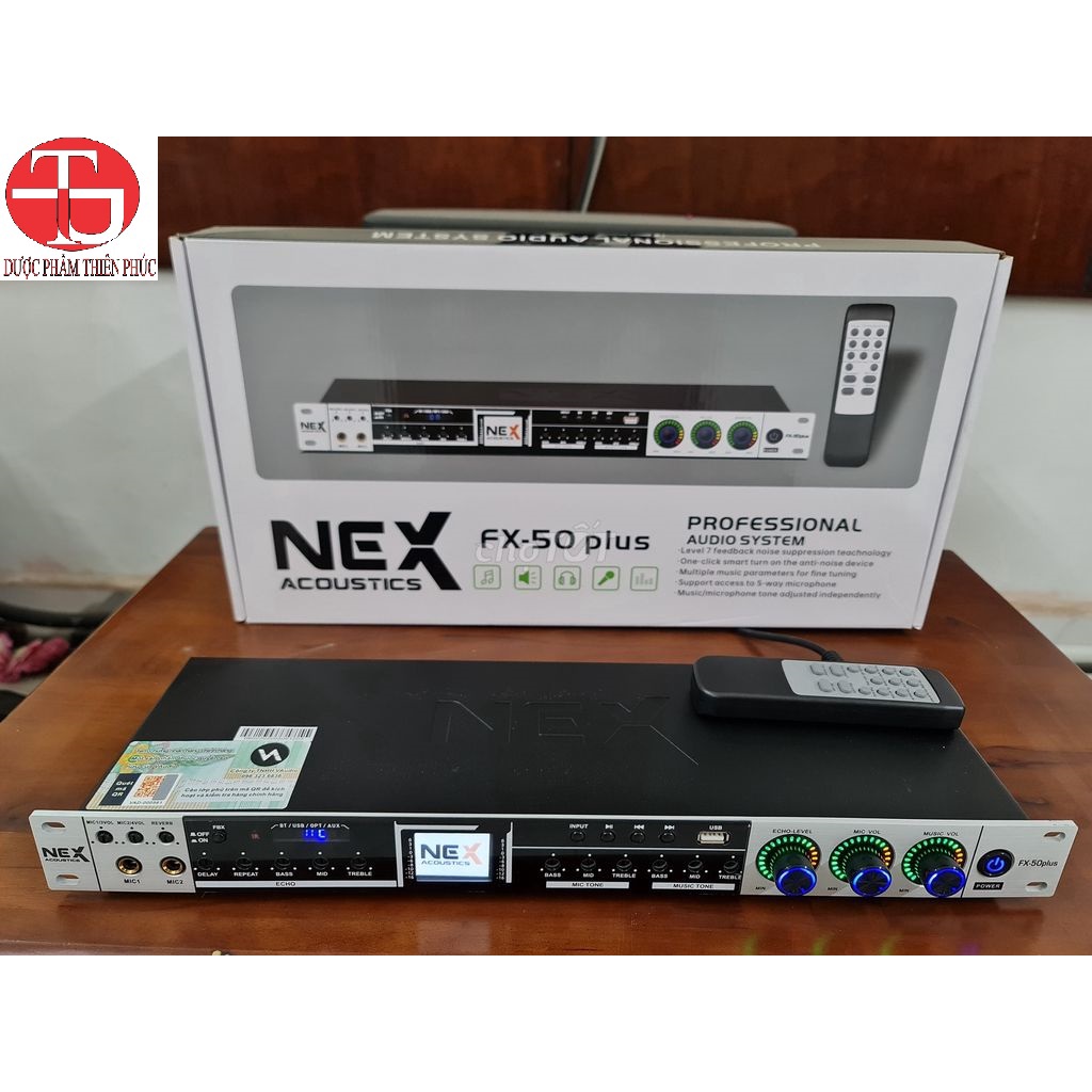 [HCM] Vang Cơ NEX FX50 PLUS - Vang Cơ Chống Hú Có Reverb Echo, Vang Cơ Karaoke Chuyên Nghiệp - Công Ty Thiên Phúc