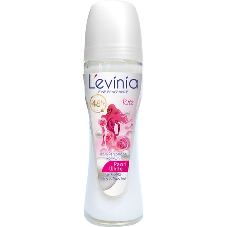 Lăn khử mùi lăn nách Levinia trắng da ngừa thâm không gây vàng ố áo 70g