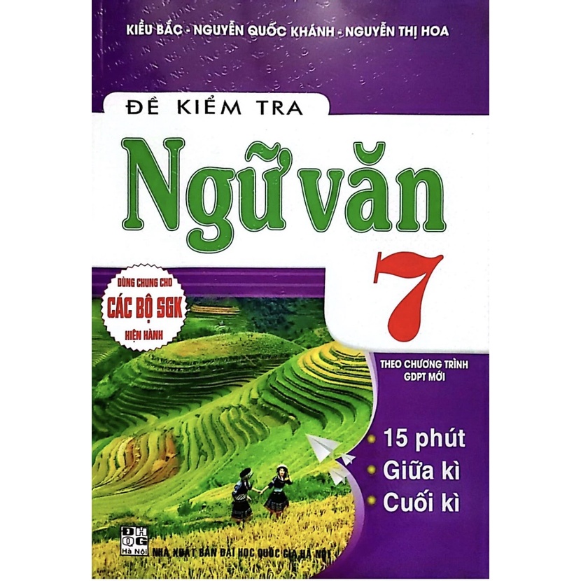 Sách - Đề kiểm tra ngữ văn 7