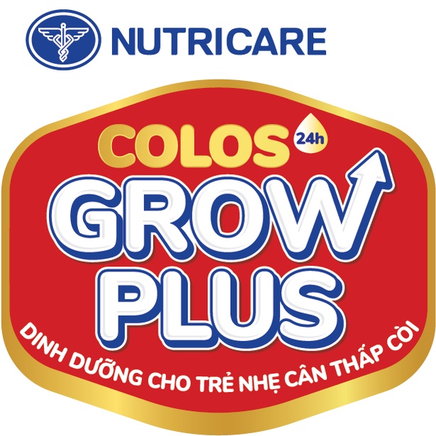 [Mua 10 lốc tặng 2] Sữa nước pha sẵn Nutricare Colos 24h Grow Plus phát triển toàn diện (180ml)