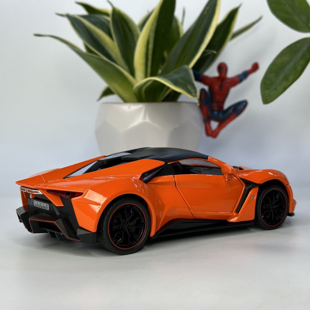 Mô hình siêu xe Wmotors Fenyr SuperSport tỷ lệ 1:24 bằng kim loại cực ngầu