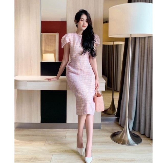 Váy dạ tưeed dáng dài