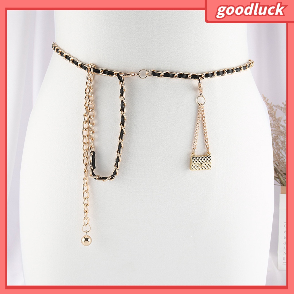 |Đồ Chơi GODK GODK Độc Đáo| Dây Xích Đeo Hông Một Vòng Mini Bằng Kim Loại Màu Vàng Kim Phù Hợp Cho Tiệc Tùng