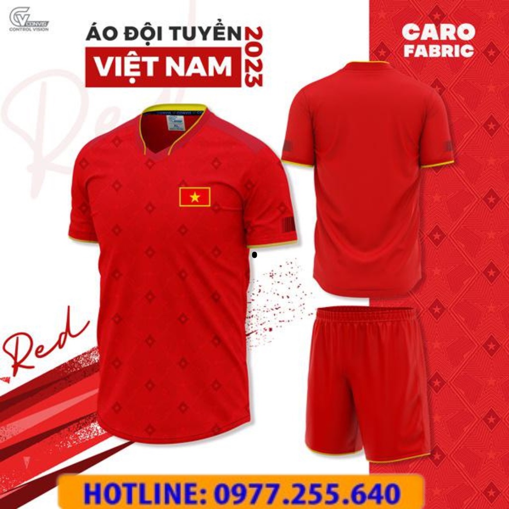 Quần Áo CV Riki Việt Nam Vải Mè Caro Chất Lượng Cao Cấp 2023 - Vicsport