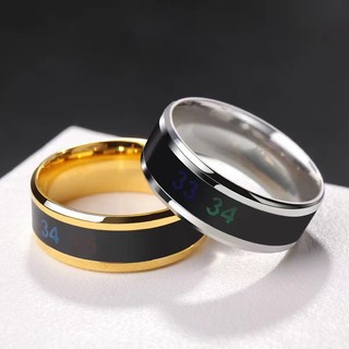Smart temperature ring | Fashion stainless steel jewelry | Titanium steel non-fading anti-allergic ring