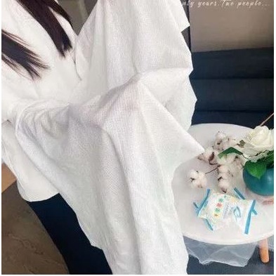 Khăn Tắm Viên Nén Du Lịch Tiện Lợi, Chất liệu Cotton Thấm Hút Nước Tốt, Tiết Kiệm Không Gian (70x140cm)