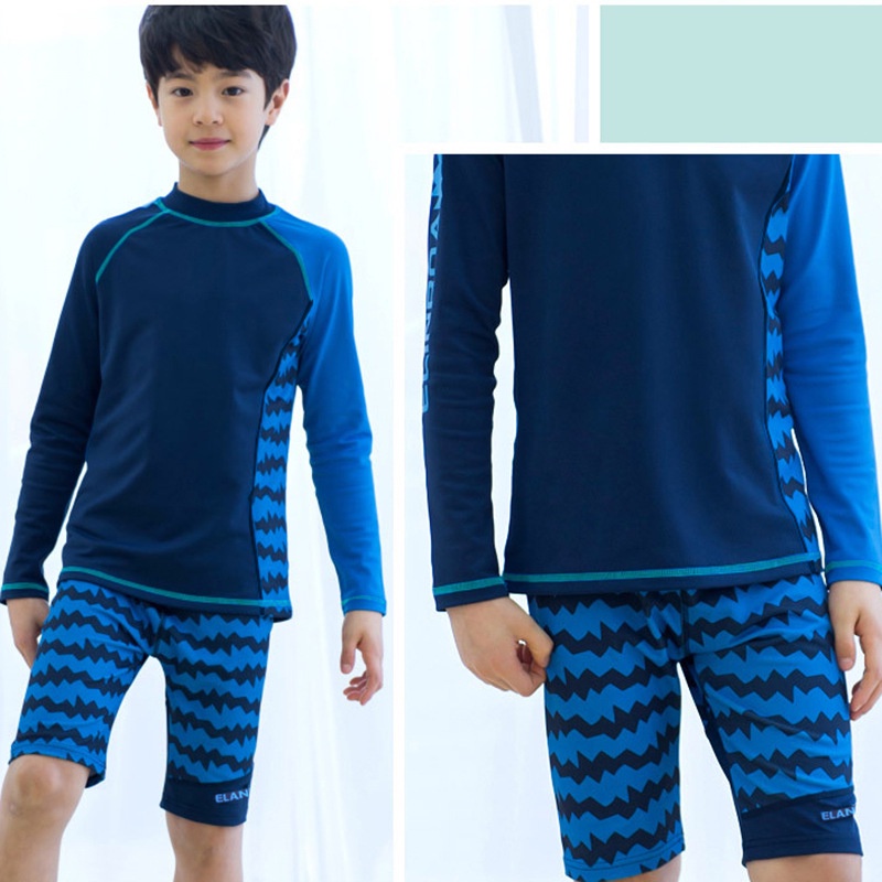 Bộ Đồ Bơi / Lướt Sóng / Lướt Sóng Tay Dài Khô Nhanh Cho Bé Trai