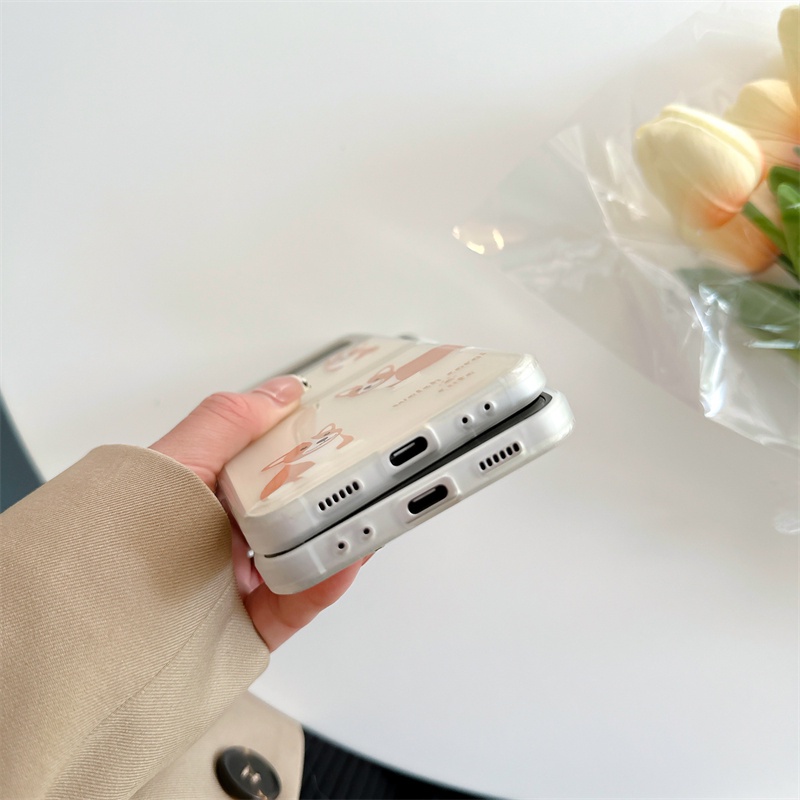 Ốp Điện Thoại Nắp Gập Chống Rơi In Hình Doraemon Cho Samsung Galaxy Z Flip 3 Flip4 Flip4