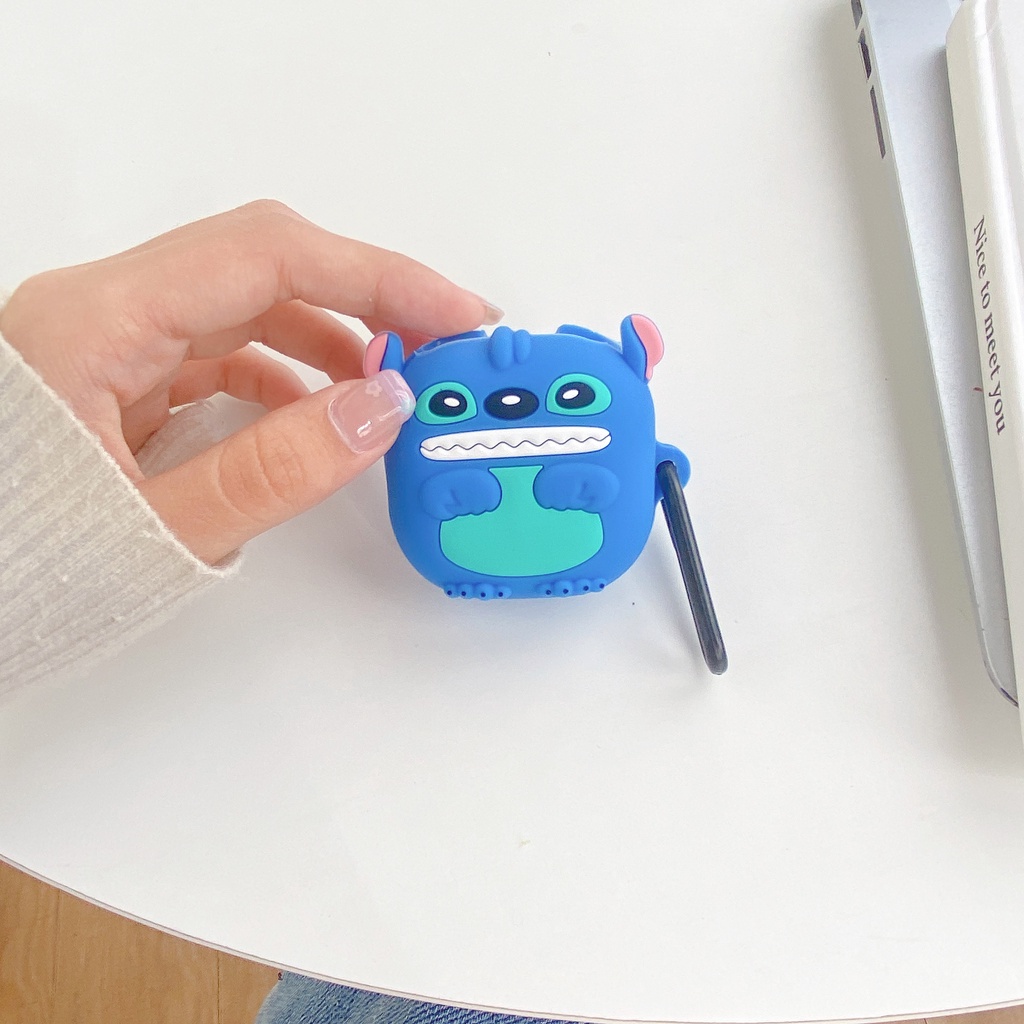 Vỏ Bảo Vệ Hộp Sạc Tai Nghe bluetooth samsung buds live / 2 / 2pro / pro / fe Bằng Silicon Hình Khủng Long Dễ Thương