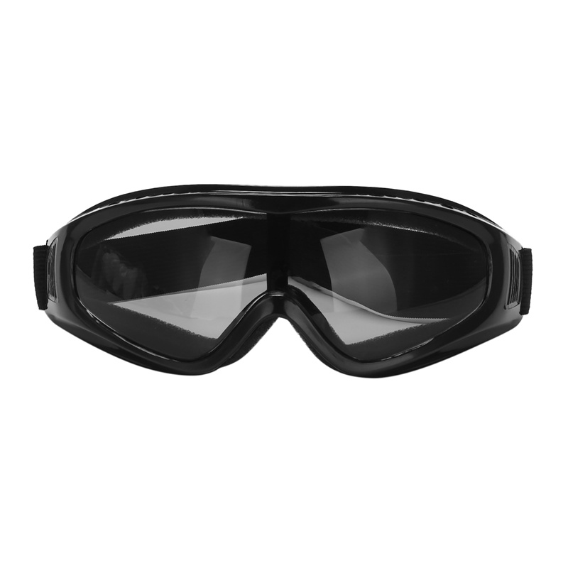 Airsoft Goggles  Paintball Clear Glasses Wind Dust Protection Motorcycle, Black