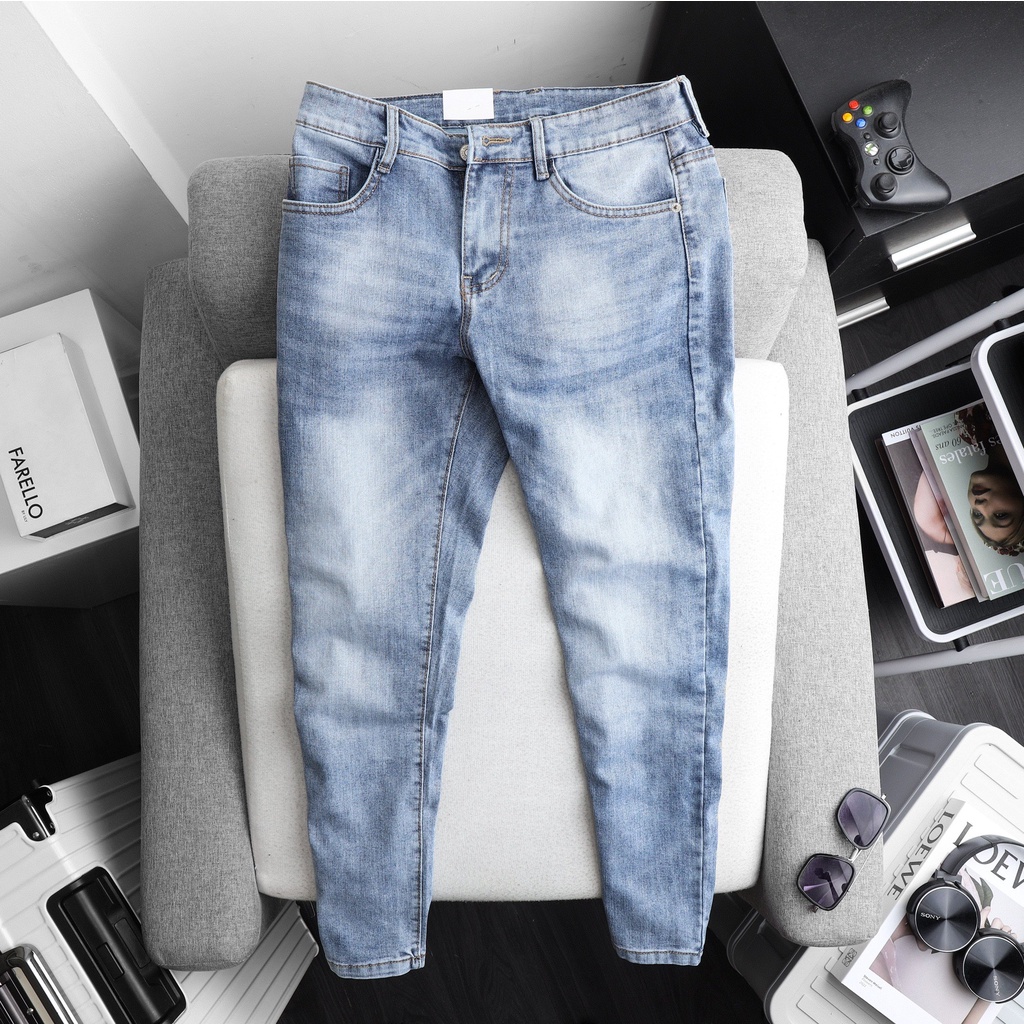 Quần jeans nam dài phong cách trẻ trung, năng động, lịch lãm và đậm chất đàn ông