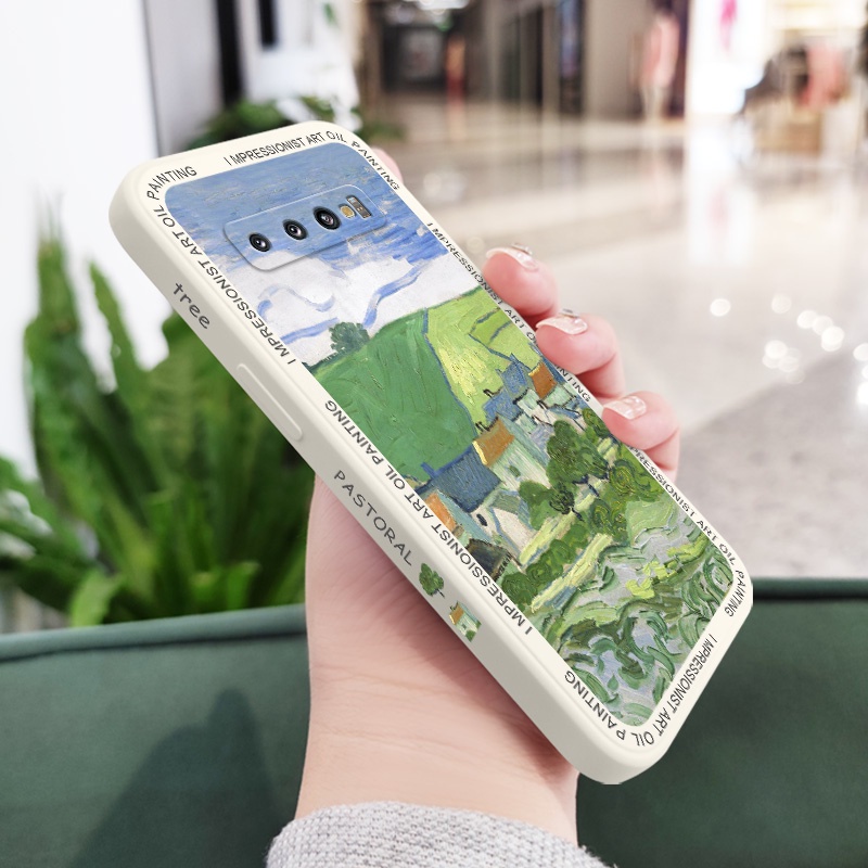 Ốp Điện Thoại Mềm Thoải Mái Cho Samsung Galaxy S10 S10E Plus S9 Plus