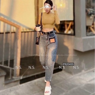 Quần baggy jeans gấu cúc mẫu mới