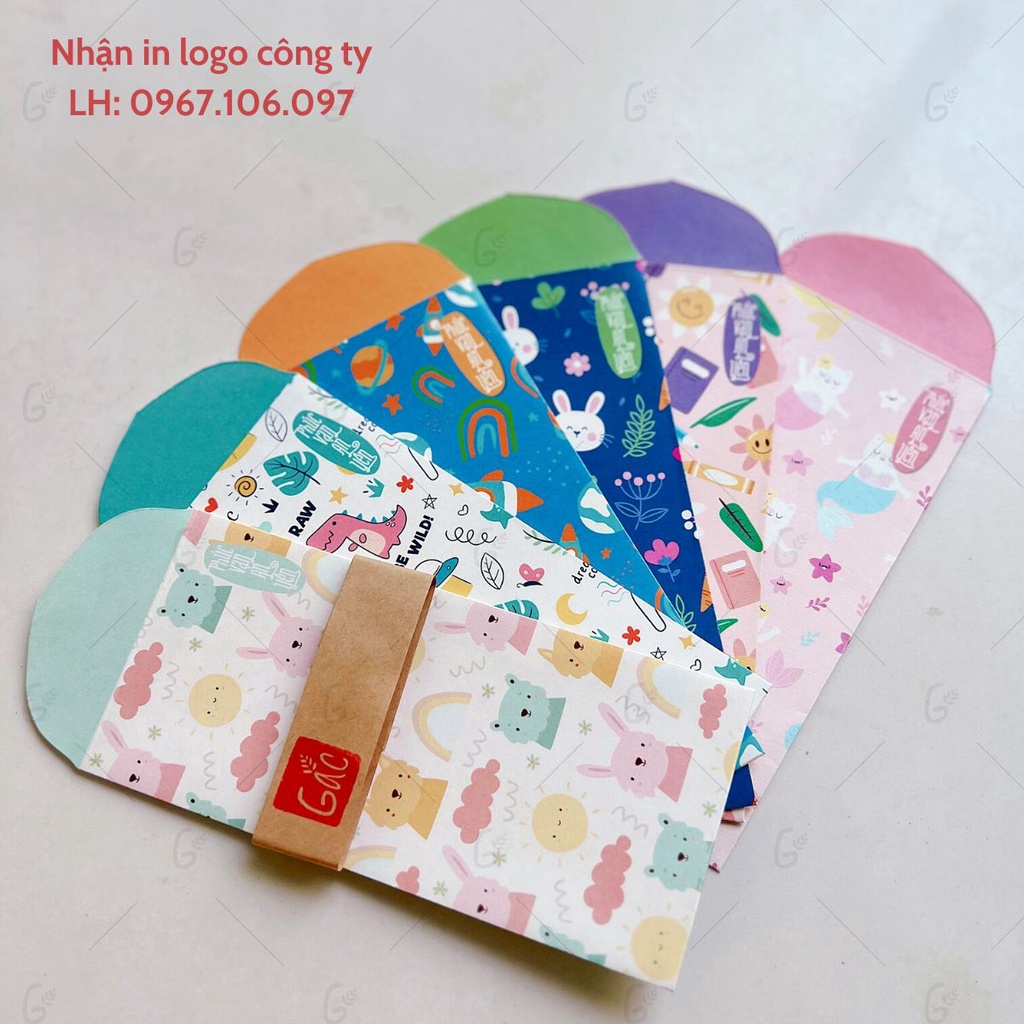 COMBO 90 mẫu Bao Lì Xì Tết 2023 giấy Kraft Nhật siêu đẹp CÓ ẢNH THẬT