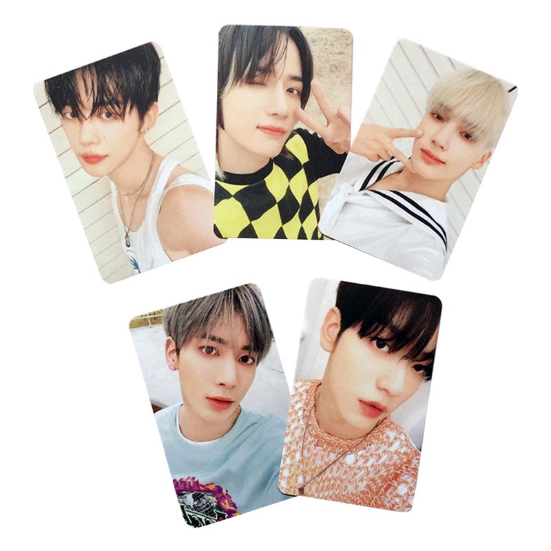 Set 5 Tấm Ảnh Lomo Card Nhóm Nhạc Kpop TXT The Chaos Chapter: FREEZE