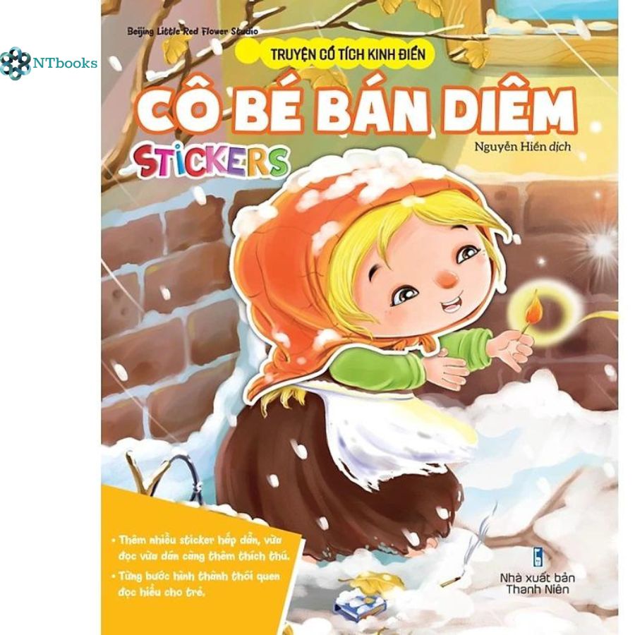 Sách (Lẻ tùy chọn) Truyện cổ tích kinh điển - Stickers - Bộ 8 cuốn