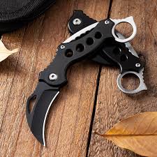 Dao phượt móc khóa KARAMBIT Gấp Gọn Bỏ túi Du lịch Gọt hoa quả siêu tiện lợi