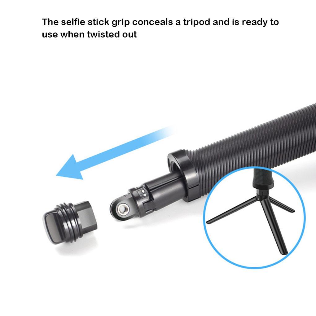 Gậy Tự Sướng Có Thể Gập Lại Kèm Kẹp Có Thể Điều Chỉnh Tiện Dụng