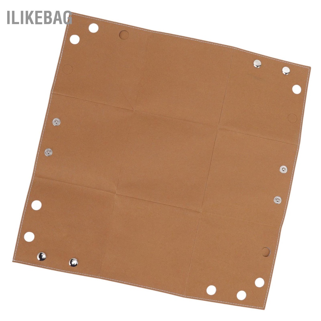 Ilikebag Size L Giấy Kraft Túi Bảo Quản Dày Chống Nước Rửa Sạch Cho Thực Phẩm Trái Cây Rau Củ Đồ Lặt Vặt Gia Đình