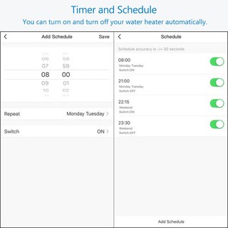 Công Tắc Thông Minh Wifi Tuya Dùng Cho Bình Nóng Lạnh Công Suất Cao