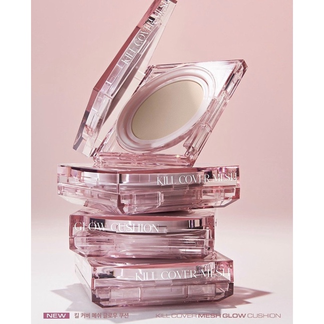Set Phấn Nước Clio Kill Cover Glow Cushion SPF50+ Pa+++