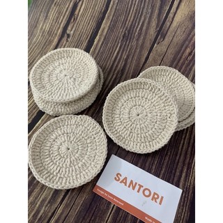 Đế lót ly bằng len