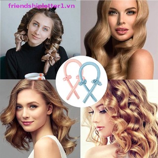 {Mới} Thanh Cuộn Uốn Tóc Bằng Ruy Băng Lụa Uốn Xoăn Không Nhiệt