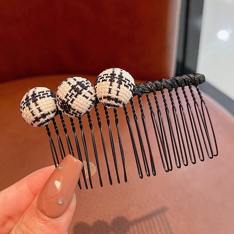 Lược Cài Tóc Đính Nơ Hoa Dễ Thương Cho Bé Gái