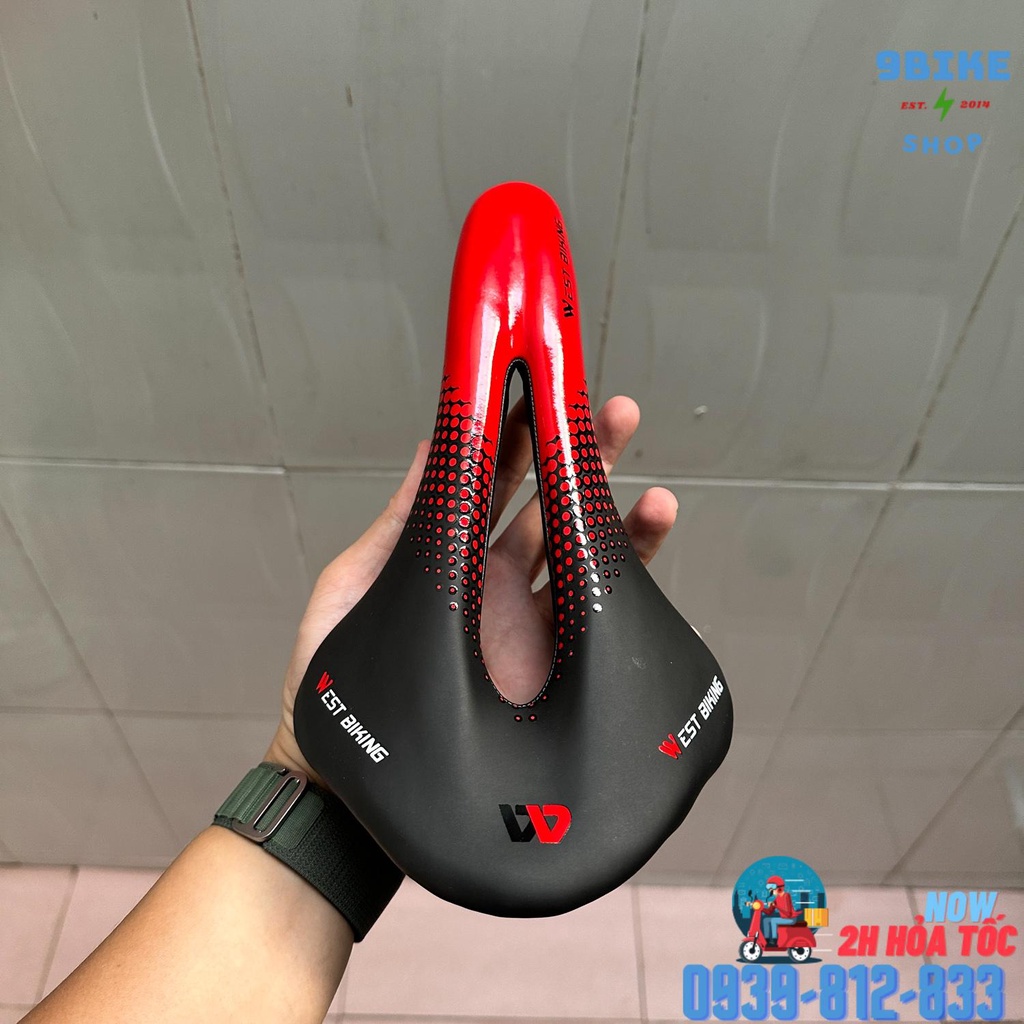 Yên xe đạp thể thao leo núi road WB 1117